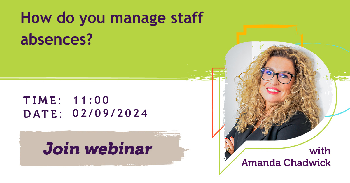 How do you manage staff absences