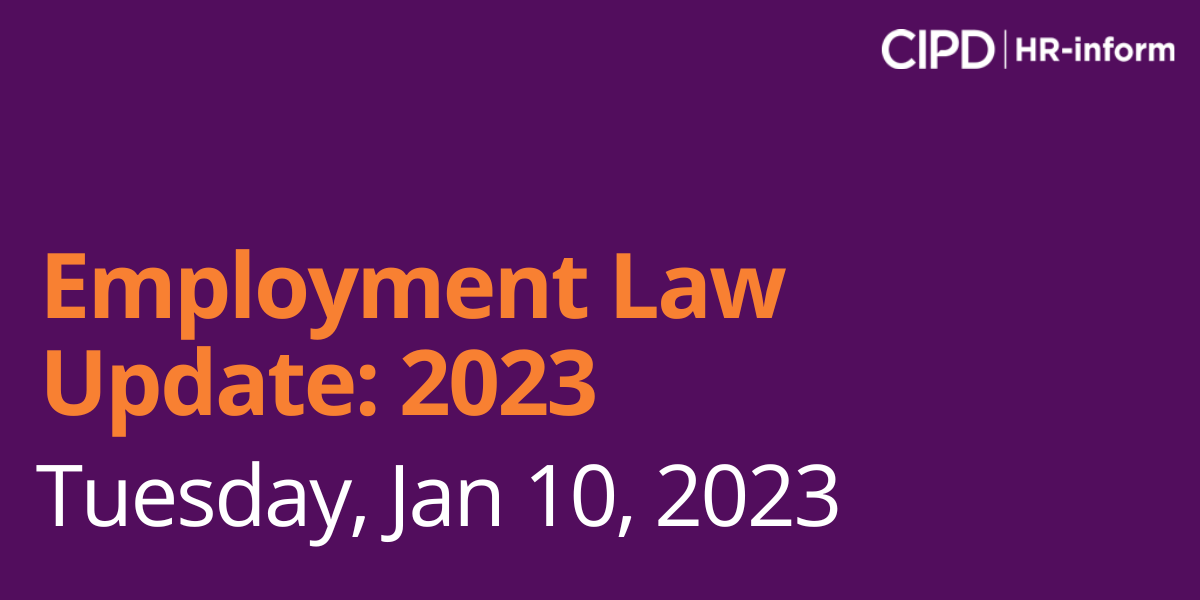 Employment Law Update 2023